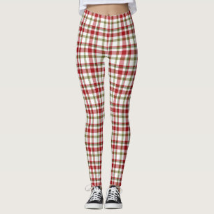 Women's Christmas / Everyday Plaid Leggings