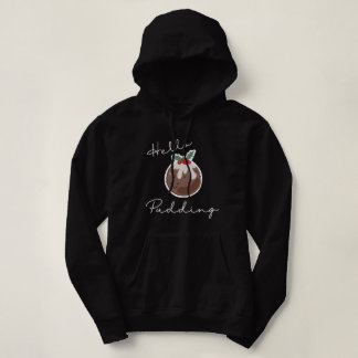 Womens Christmas Pudding Hoodie  