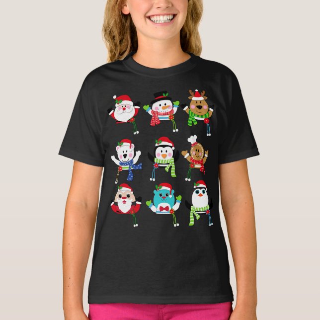 Women's Christmas T-shirt (Front)