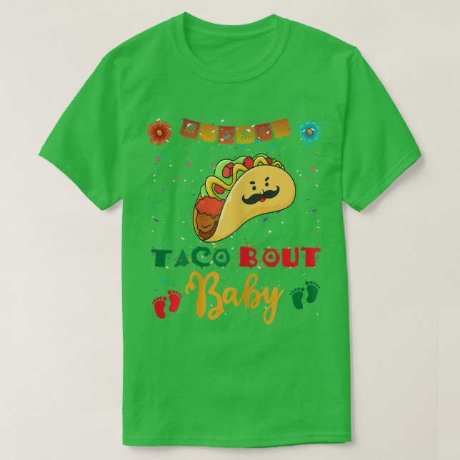 Womens Cinco De Mayo Baby Pregnancy Announcement G T-Shirt (Design Front)