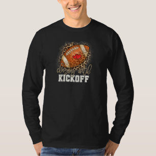Womens Classy Until Kickoff American Football Girl T-Shirt