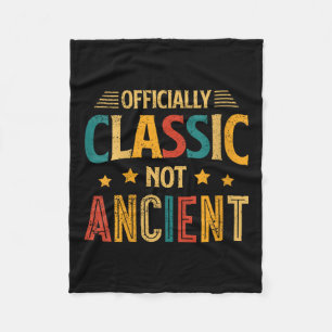 Womens Clic Age Sayings For Seniors V-neck  Fleece Blanket