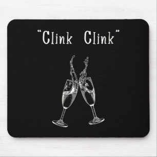 Womens Clink Clink V-neck  Mouse Pad
