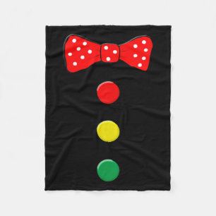 Womens Clown Costume Halloween Funny Circus Clown Fleece Blanket