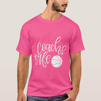 Womens Coach'S Wife Basketball Shirts