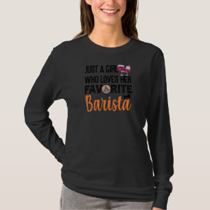 Womens Coffee Wine Quote Barista Cool Coffee Wine T-Shirt
