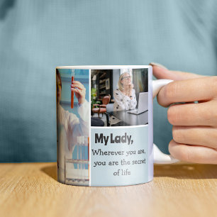 Women's Collage Photos Coffee Mug