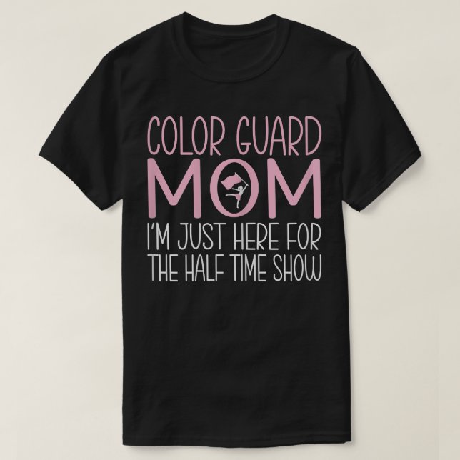 Womens Colour Guard Mum  T-Shirt (Design Front)