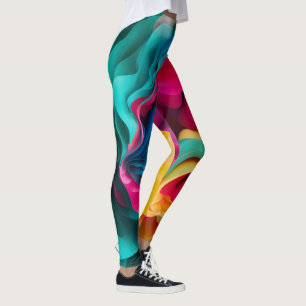 Women's Colourful Leggings art