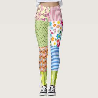 Women's Colourful Pattern Leggings – Vibrant