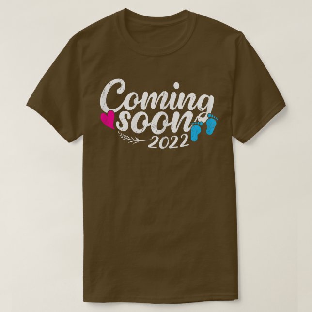 Womens Coming Soon Est  T-Shirt (Design Front)