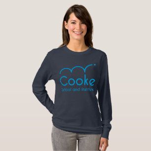 WOMEN'S Cooke Long-Sleeve Shirt, Navy T-Shirt