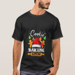 Womens Cookie Baking Crew Christmas Santa Family G T-Shirt<br><div class="desc">Womens Cookie Baking Crew Christmas Santa Family Gingerbread Funny</div>