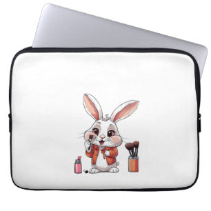 Womens Cool Beautician Aesthetician Beauty Makeup  Laptop Sleeve