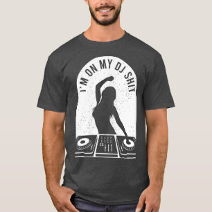 Womens Cool Deejay Image Disc Jockey Meme Mixer T-Shirt