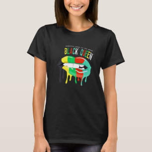 Womens Cool Lips Bite Most Powerful Chess Afro Que T-Shirt