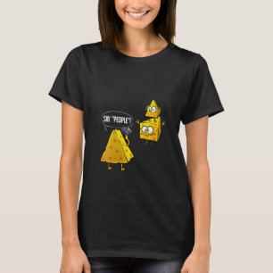 Womens Cool Photography Men Women Cheese Photogra T-Shirt