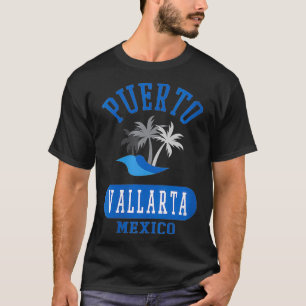 Womens Cool Puerto Vallarta Original Mexico Beach T-Shirt