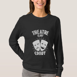 Womens Cool Theatre Design For Men Women Broadway  T-Shirt