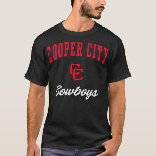 Womens Cooper City High School Cowboys VNeck T-Shirt