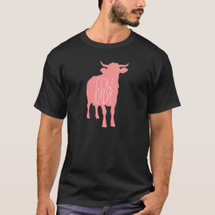 Womens Cow Lady Farm Girl Cattle Farmer Cow Farmin T-Shirt