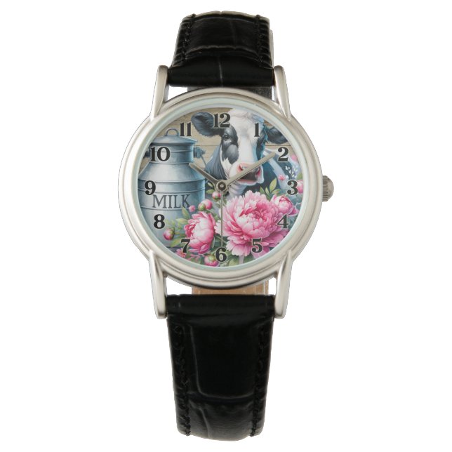 Women's Cow  Watch (Front)