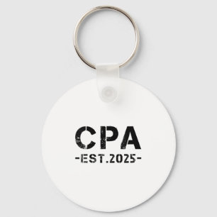Womens Cpa Est 2025 Certified Public Accountant Ex Key Ring