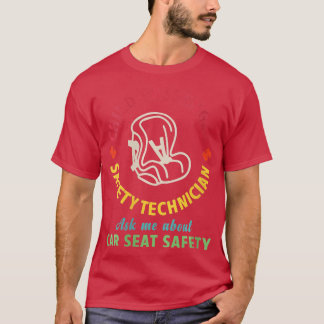 Womens CPST Child Passenger Safety Technician Car  T-Shirt
