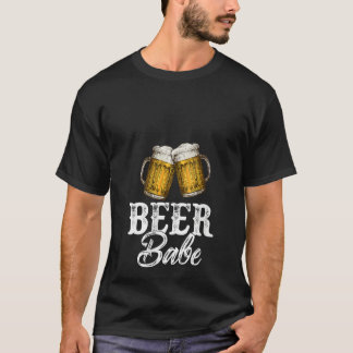 Womens Craft Beer Drinking Graphic Funny Women Mum T-Shirt