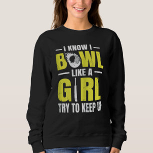 Womens Cricket Sport For A Cricket Girl Sweatshirt