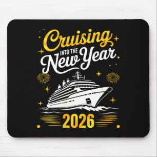 Womens Cruising Into 2026 New Years Eve Matching F Mouse Pad