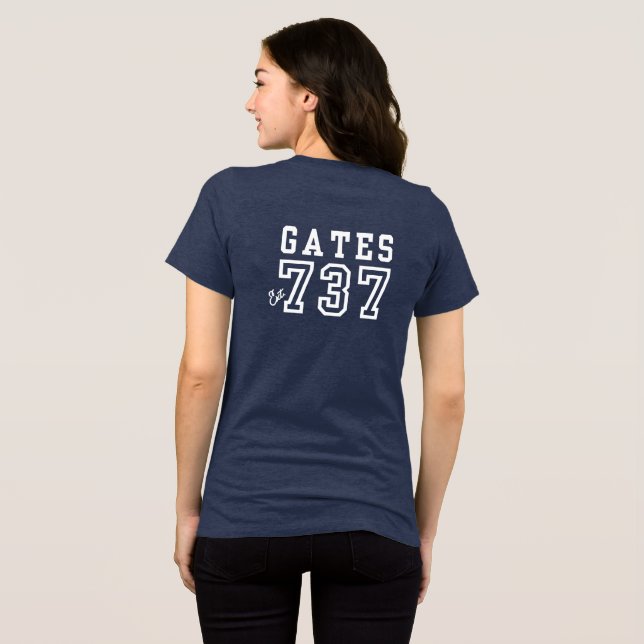 Women's CSP EXT # (Reserved for Jade) Tri-Blend Sh Tri-Blend Shirt (Back Full)