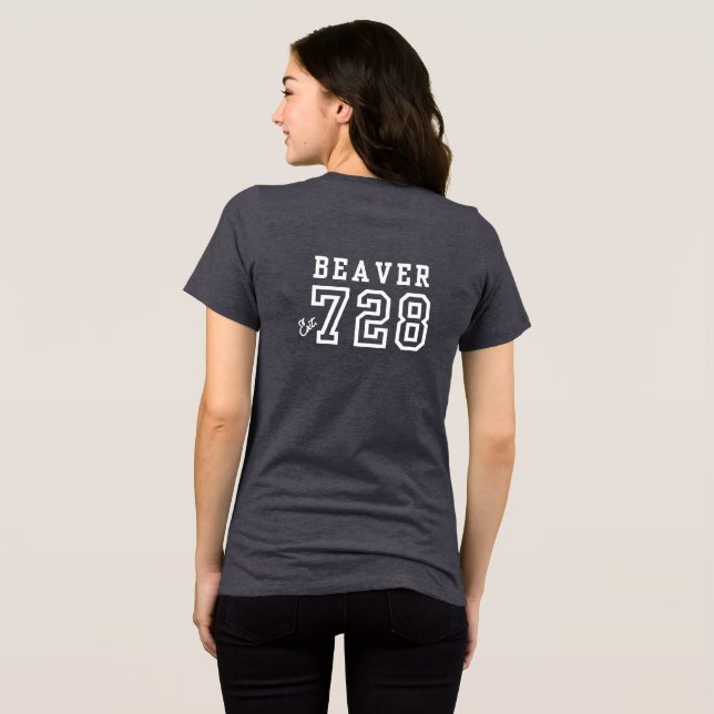 Women's CSP EXT # (Reserved for Tara) Tri-Blend Shirt (Back Full)