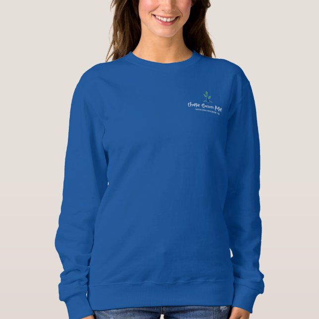 Women's, CSP improving students' lives Sweatshirt (Front)