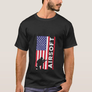 Womens Cute Airsoft For Men Women Kids Airsoft Pla T-Shirt