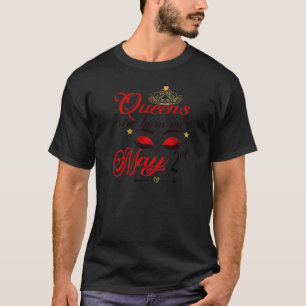 Womens Cute Birthday Girl Queens Are Born On May 2 T-Shirt