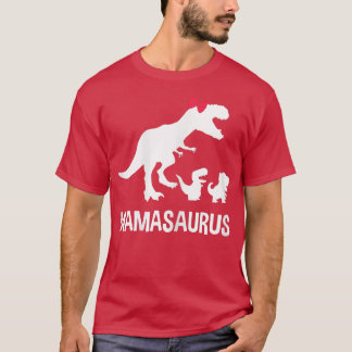 Womens Cute Dino Lover Children Wonderful Mum Holi T-Shirt