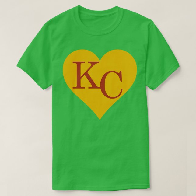 Womens Cute I Love Kansas City Heart KC T-Shirt (Design Front)