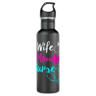 Womens Cute Miss Ms. Mrs. Dr. Phd Md Medicine Scho 710 Ml Water Bottle