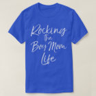 Womens Cute Mum of Boys Gift from Sons Rocking the