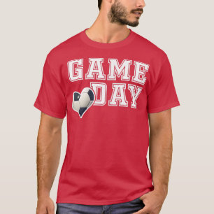 Womens Cute Soccer Mum Friday Night Game Day T-Shi T-Shirt