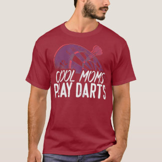 Womens Darts Player - Dart Arrows Dartboard Mum T-Shirt