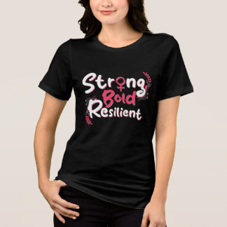 Womens Day 8th March Design Tri-Blend Shirt