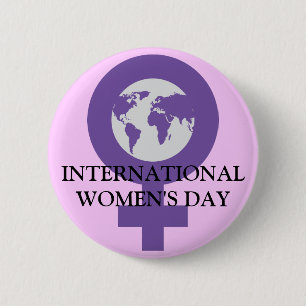 Women's Day Button