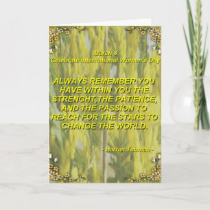 Women's Day Card