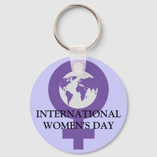 Women's Day Keychain (Front)