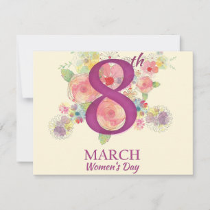 Women's Day, March 8th Card