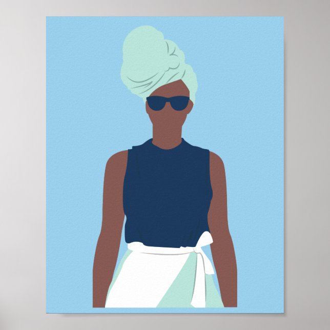 Women's day Theme cute Design Poster (Front)