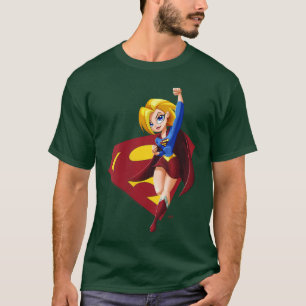 Womens DC Comics Super Hero Girls Supergirl VNeck T-Shirt