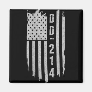 Womens Dd-214 Military Veteran Gifts V-neck Magnet
